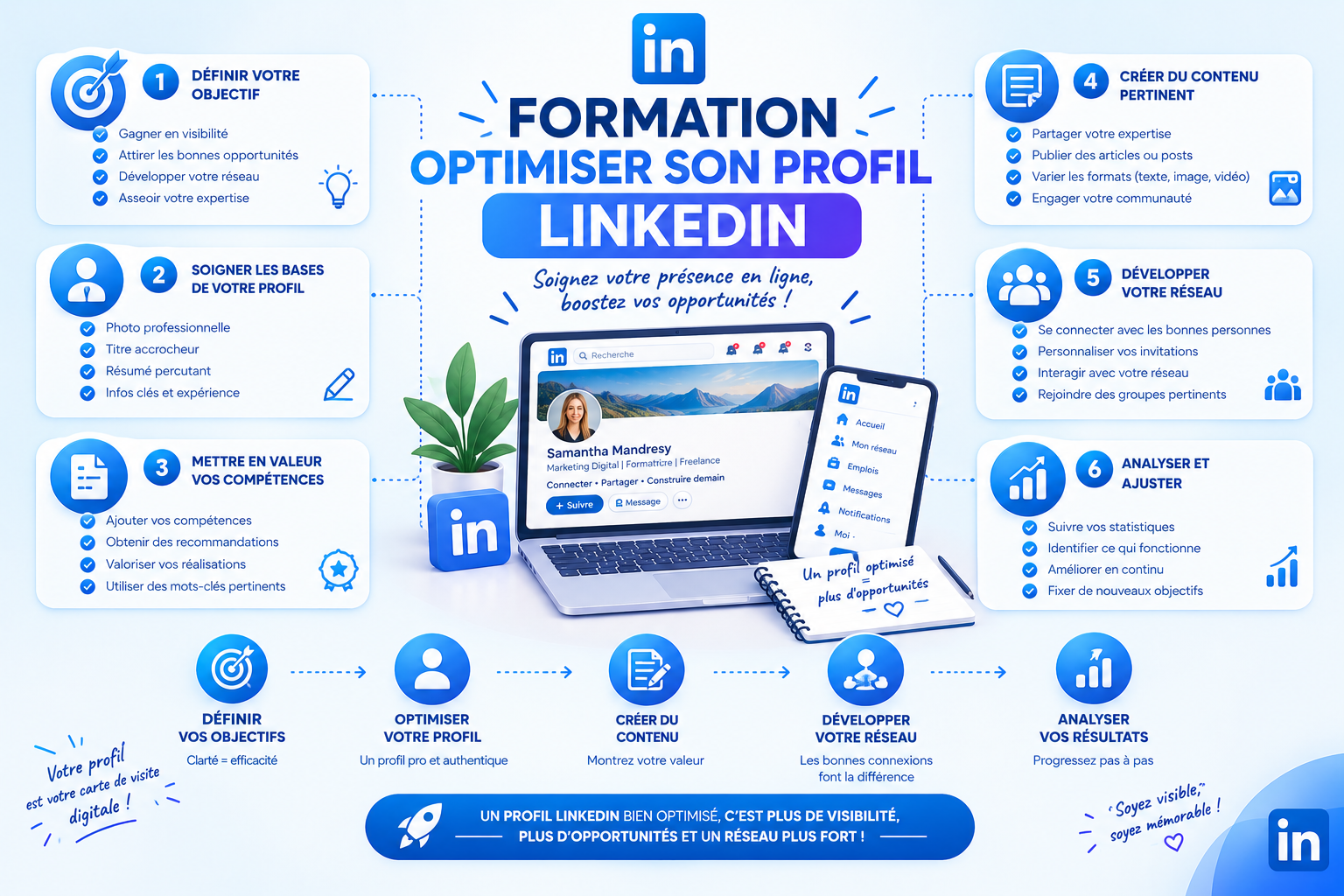 Comment optimiser votre profil Linkedin?