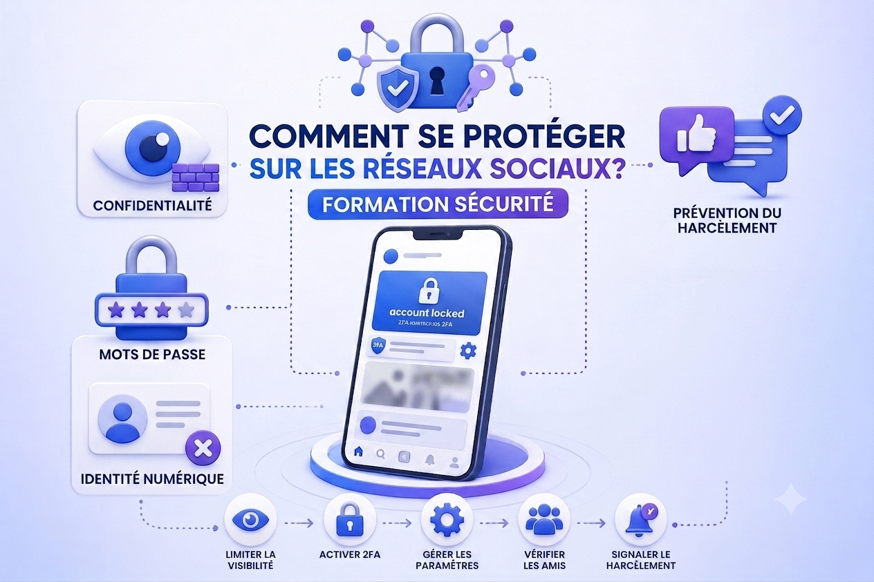 Comment se protéger sur les réseaux sociaux?